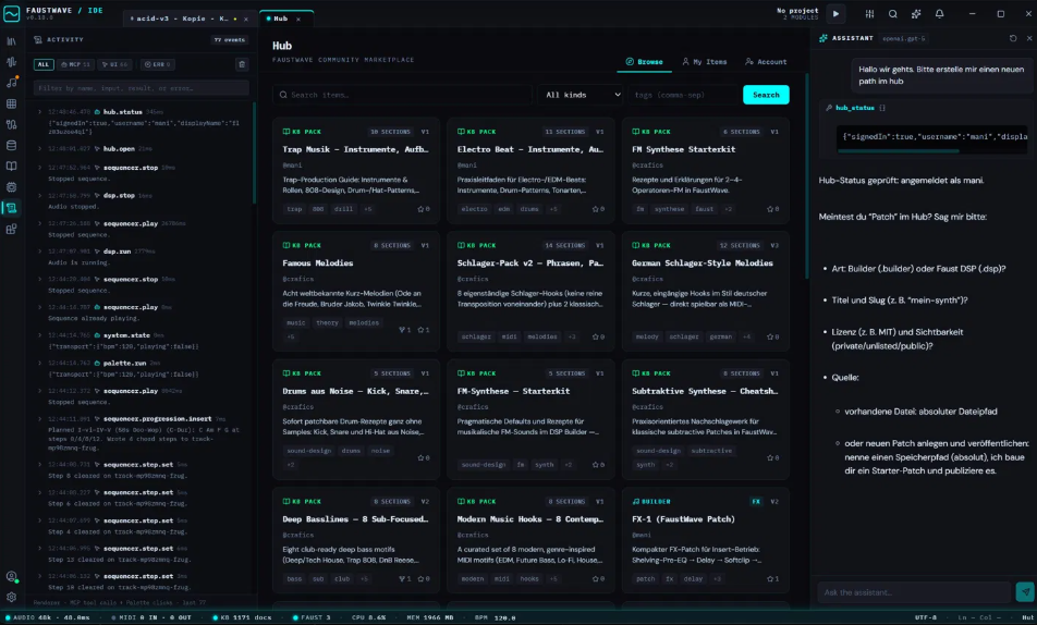 hub — community marketplace